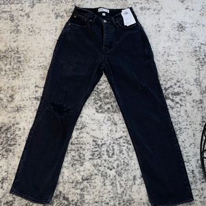 Abercrombie Curve Love “The Dad” High Rise Jeans